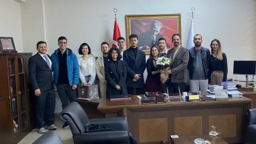 Digesta Hukuk Kulübünün Erciyes Üniversitesi Hukuk Fakültesi Ziyareti