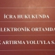 Arş. Gör. Ecenur EREN'in İcra Hukukunda Elektronik Ortamda Açık Artırma Yoluyla Satış Kitabı